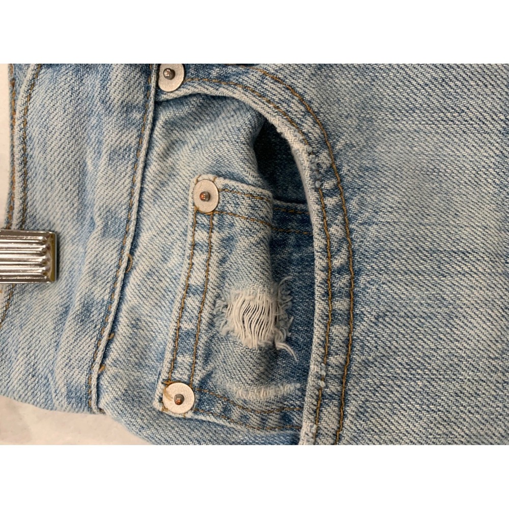 Madewell Womens Perfect Summer Jean 29 Light Blue Coastal High Rise Tapered Leg - Picture 5 of 12